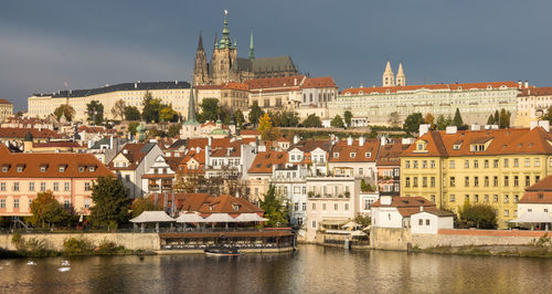 Buildings in city