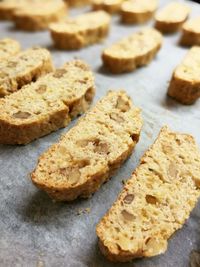 Close-up of cookies