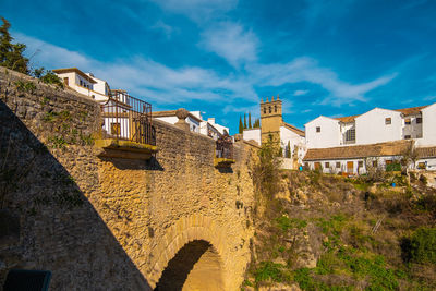The old bridge and the ronda gorge