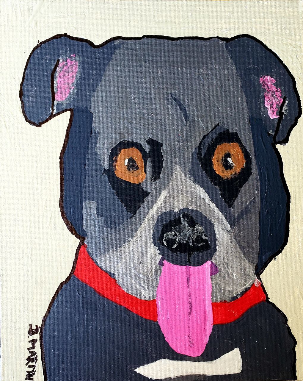 dog, pet, animal, animal themes, mammal, one animal, domestic animals, canine, portrait, cartoon, representation, painting, close-up, creativity, no people, animal body part, looking at camera, disguise, animal representation, art, drawing