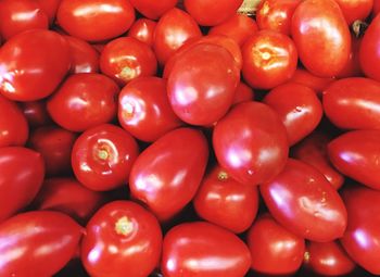 Full frame shot of tomatoes