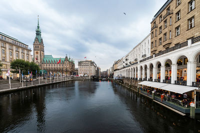 Buildings in city