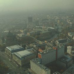 Aerial view of cityscape