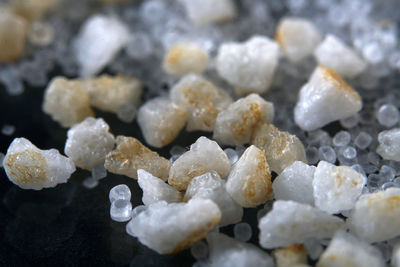 High angle view of ice cream