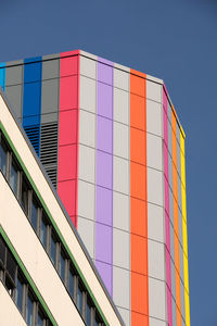 Multi colored building