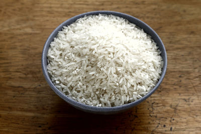 High angle view of breakfast in bowl