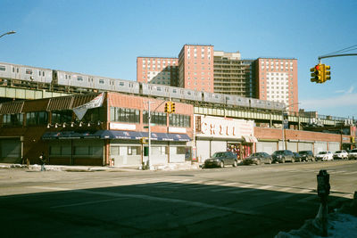 View of buildings in city