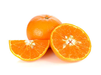 Close-up of orange slices