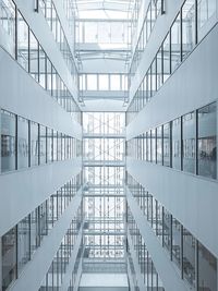 Low angle view of modern building