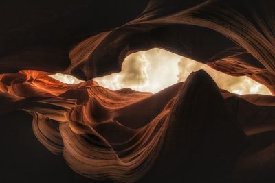 Sandstone of antelope canyon