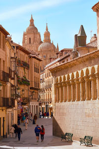 View of buildings in city