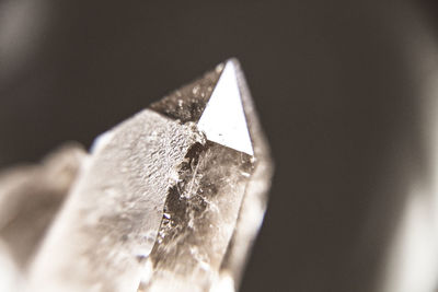 Close-up of broken glass