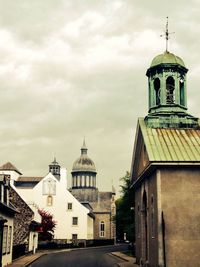 View of church against cloudy sky