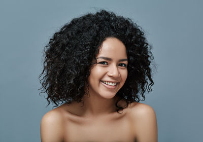 Portrait of young woman