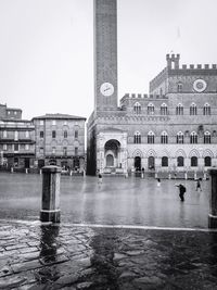 Buildings at waterfront