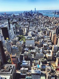 Aerial view of cityscape