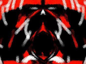 Full frame shot of red fabric