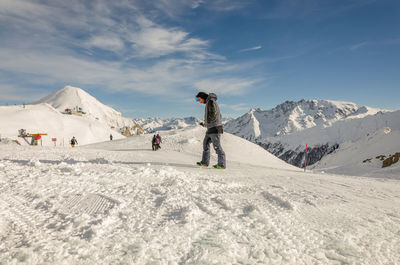 The ischgl ski area