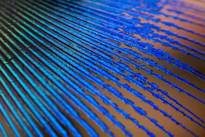 Full frame shot of blue pattern