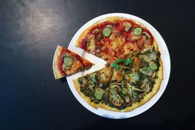 Close-up of served food