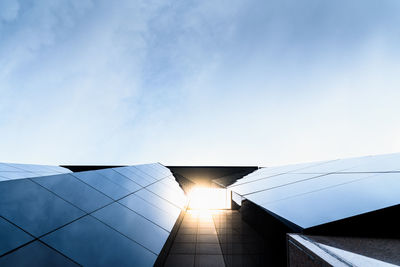 Low angle view of building against sky