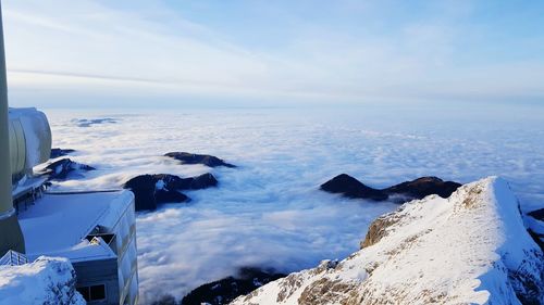 Scenic view of clouds against sky