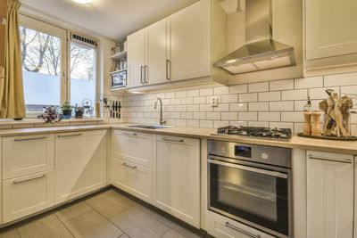 Interior of modern kitchen