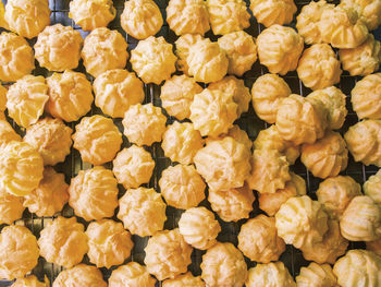 Full frame shot of fruits for sale in market