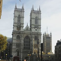 Low angle view of church