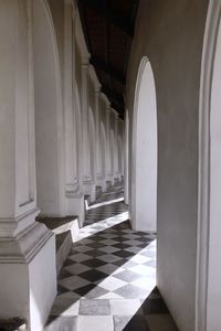 Corridor of building