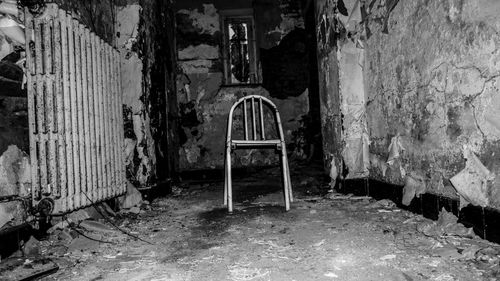 Abandoned built structure