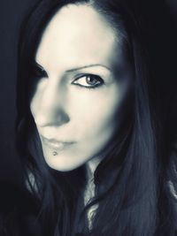 Portrait of young woman