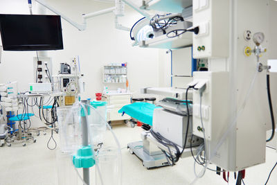 Interior of operating room