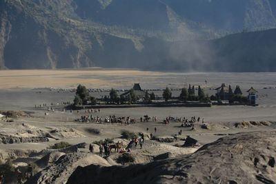 People on beach