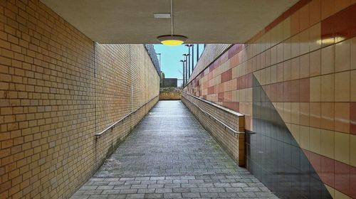 Corridor of building