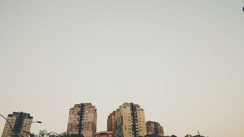 Panoramic view of buildings against sky