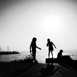 People on beach