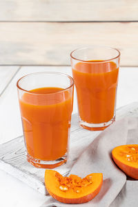 Close-up of drink on table