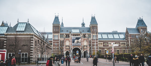 View of buildings in city