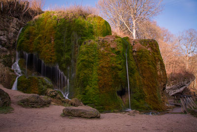 Scenic view of wasserfall dreimuhlen waterfall