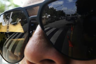 Close-up of cropped car