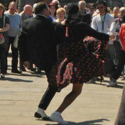 Group of people on the ground