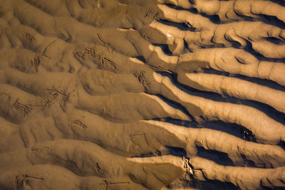 Full frame shot of sand