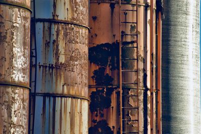 Close-up of rusty metal