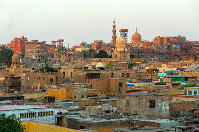 View of buildings in city