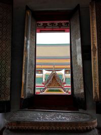 Entrance of temple