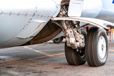 Airplane on runway