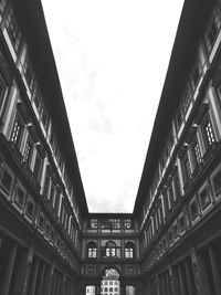 Low angle view of buildings against sky