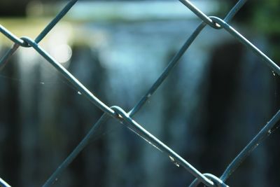 Full frame shot of chainlink fence