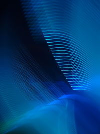 Full frame shot of blue light painting